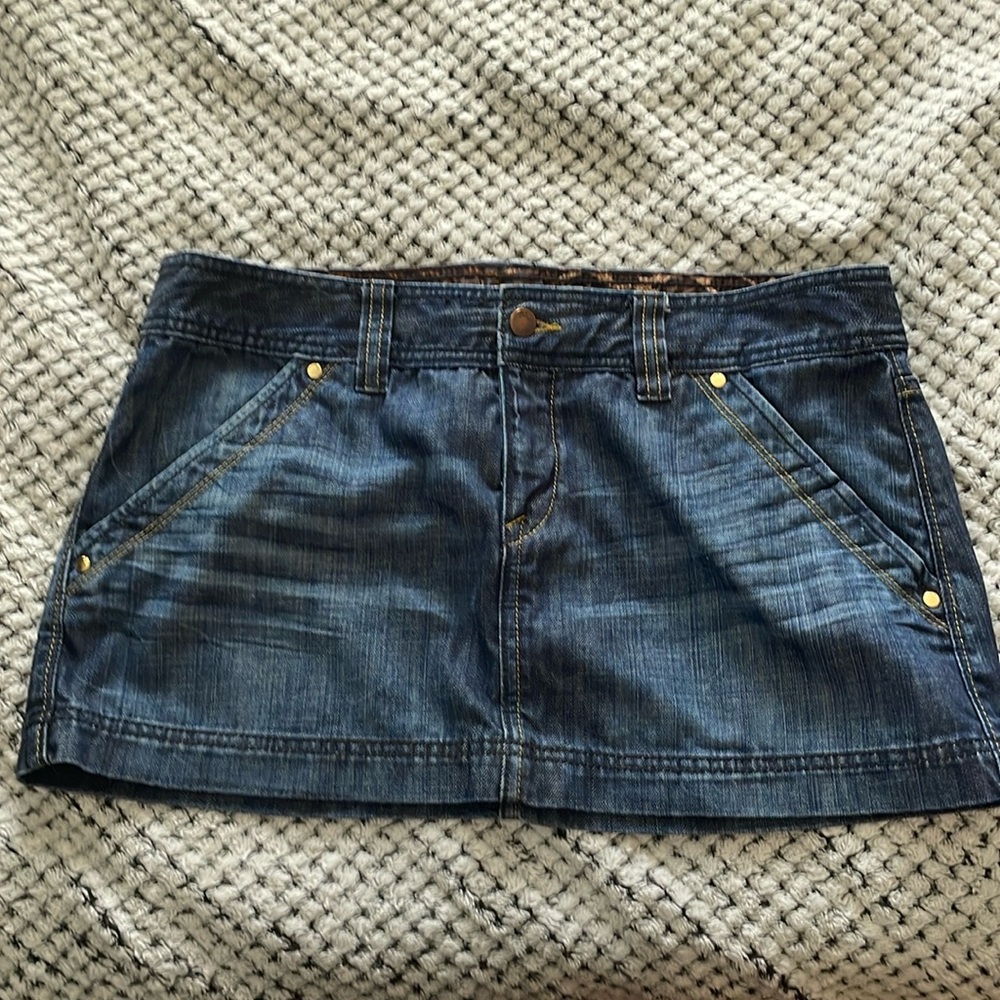 Denim Jean skirt